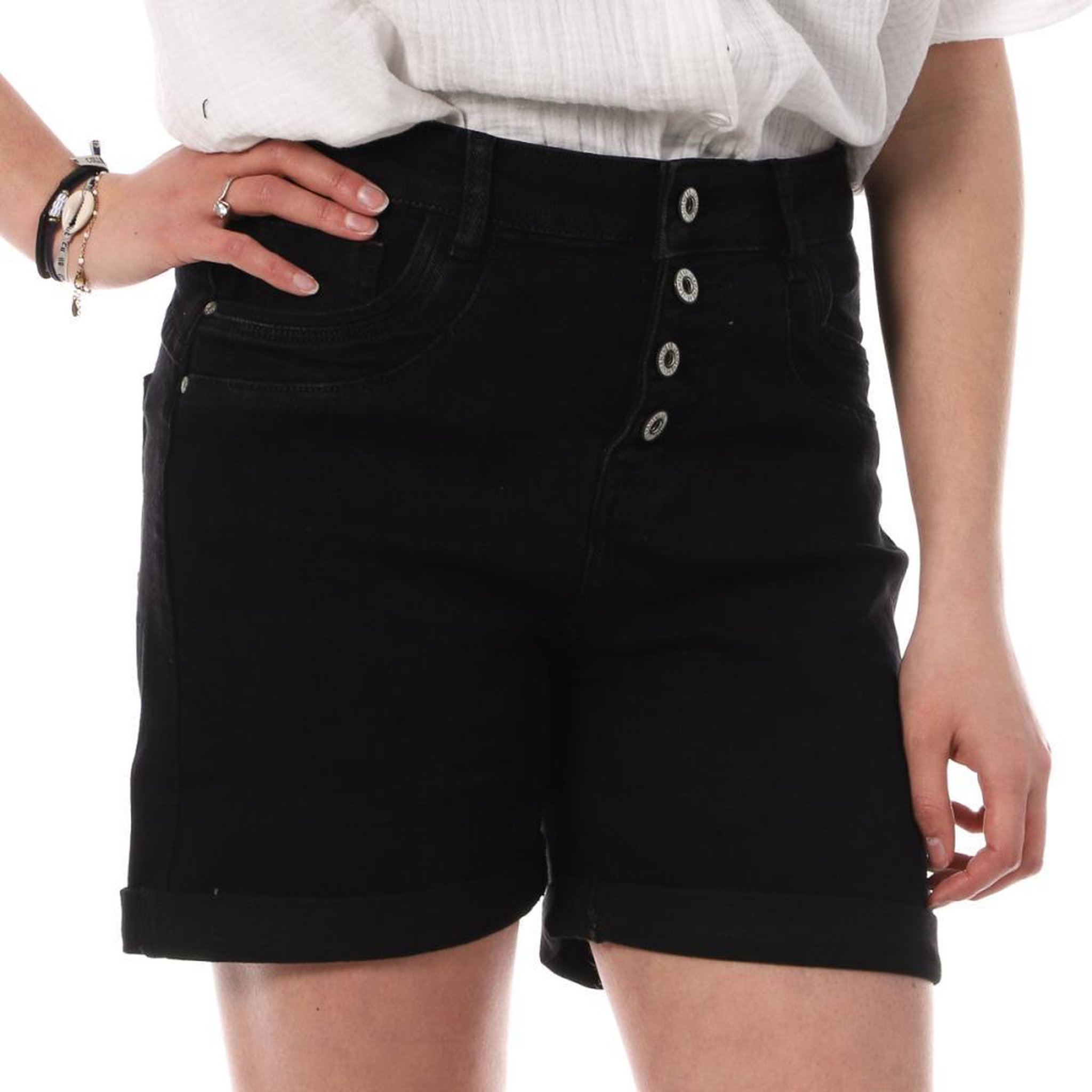 MONDAY PREMIUM Short Noir Femme Monday Premium Long Please. Coloris disponibles : Noir