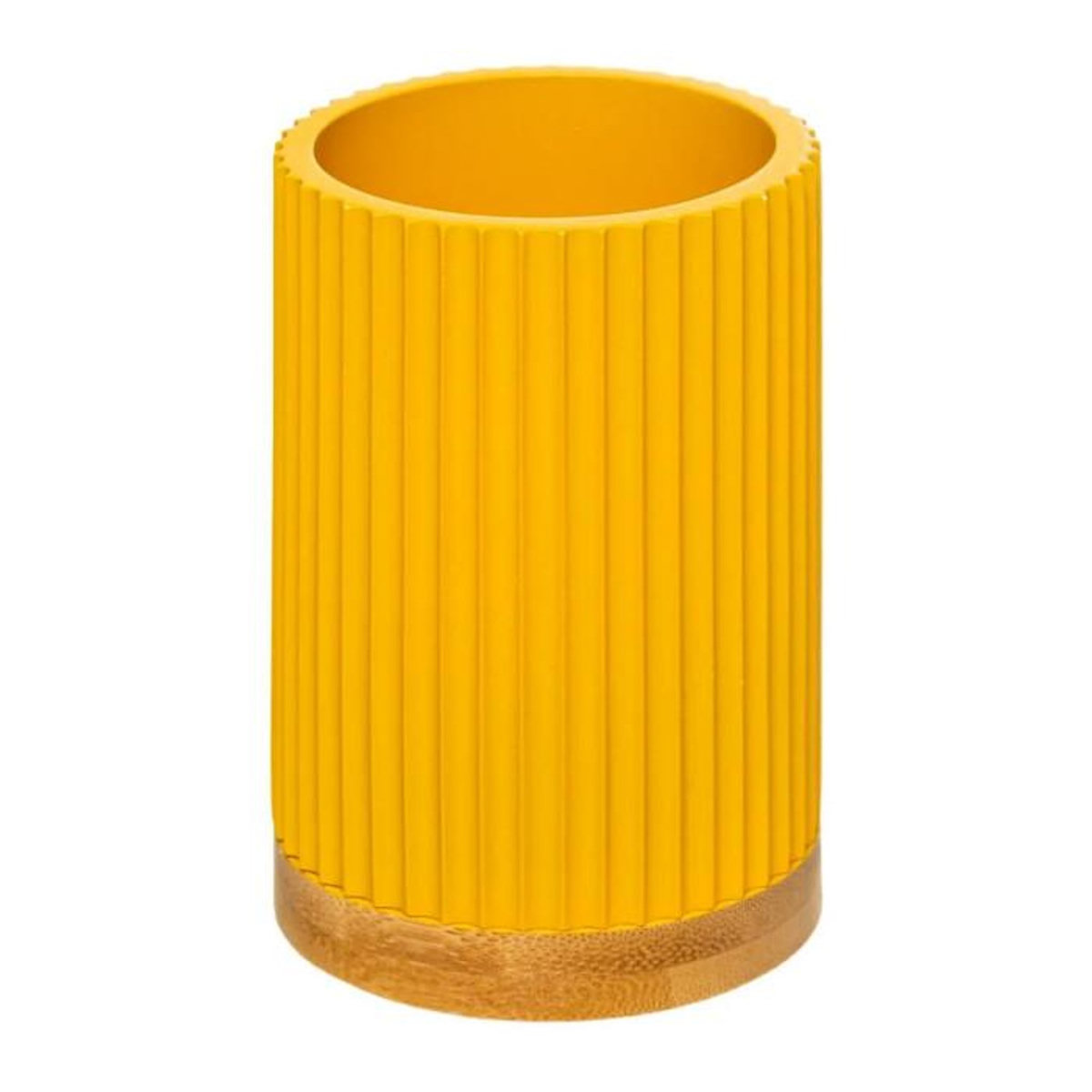 FIVE Gobelet Brosse à Dent  Modern  11cm Moutarde