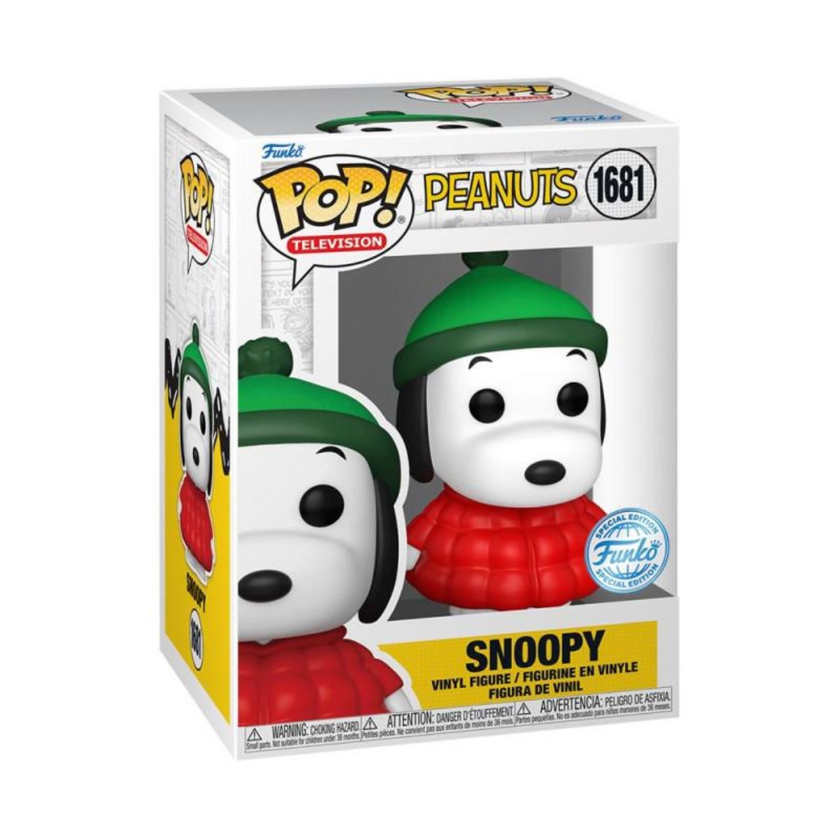 Funko Figurine Funko Pop Animation Peanuts Snoopy in coat