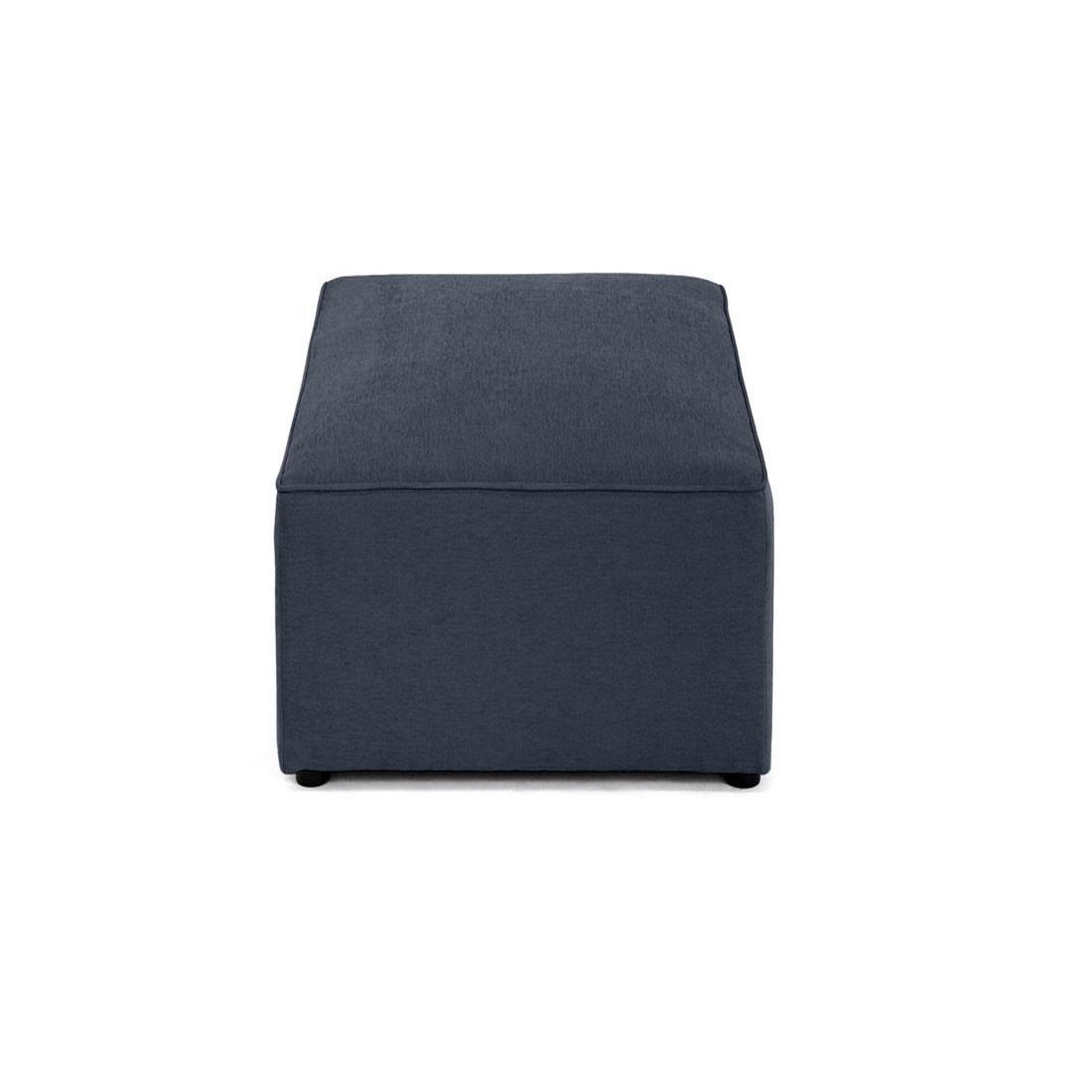 Voir la diapositive 4 : BEST MOBILIER Topaze - pouf - en tissu