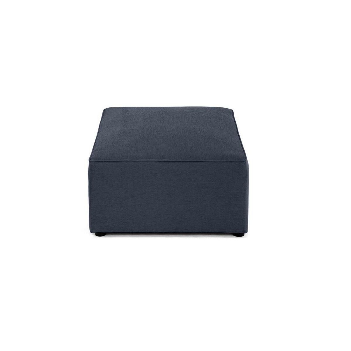 BEST MOBILIER Topaze - pouf - en tissu