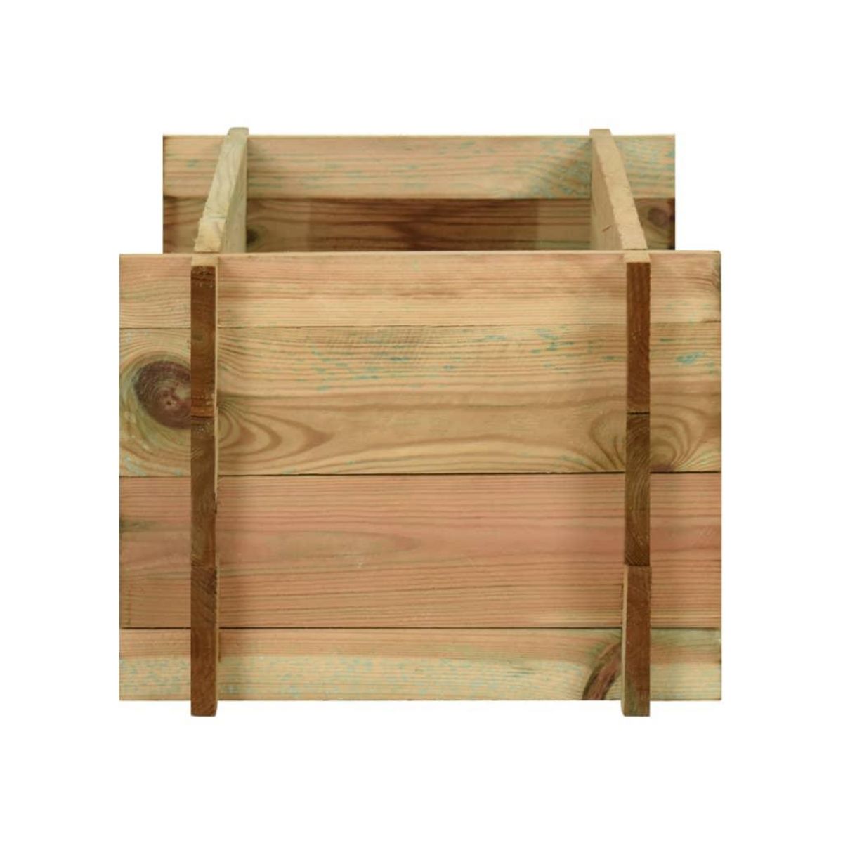 VIDAXL Jardiniere surelevee pour legumes Bois de pin impregne 80 cm