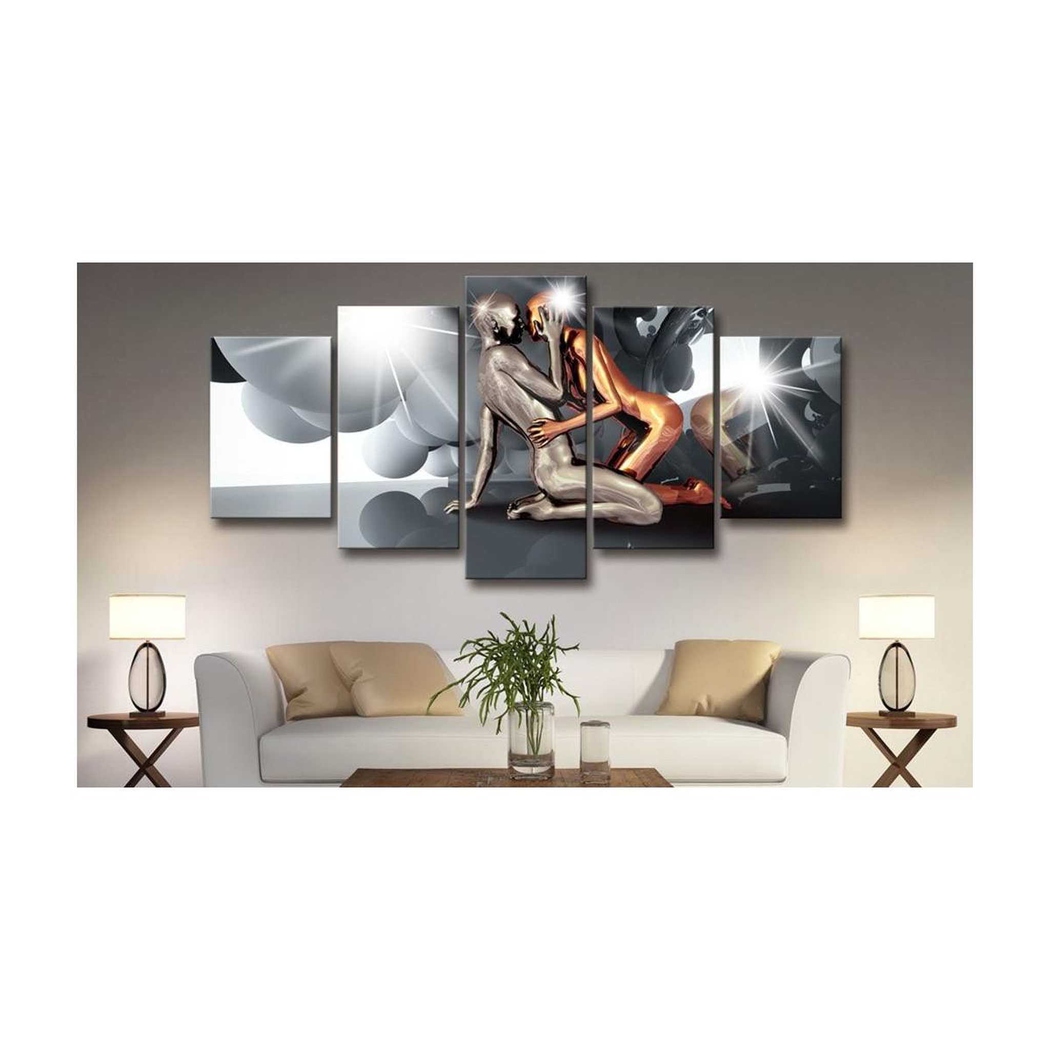 Voir la diapositive 2 : Paris Prix Tableau Imprimé  Lovers of the Future