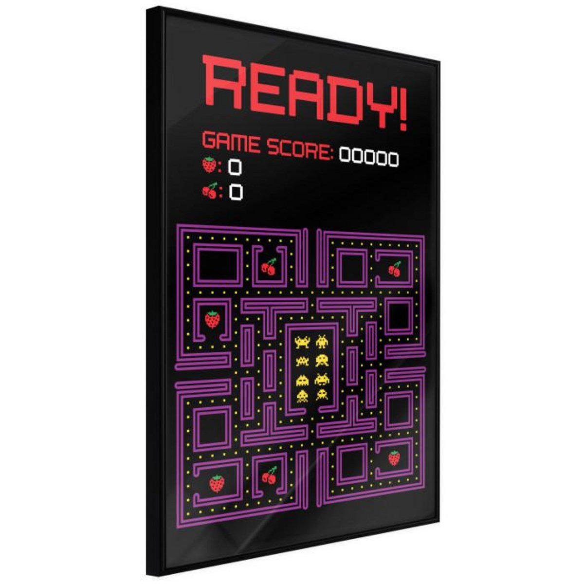 Paris Prix Affiche Murale Encadrée  Maze