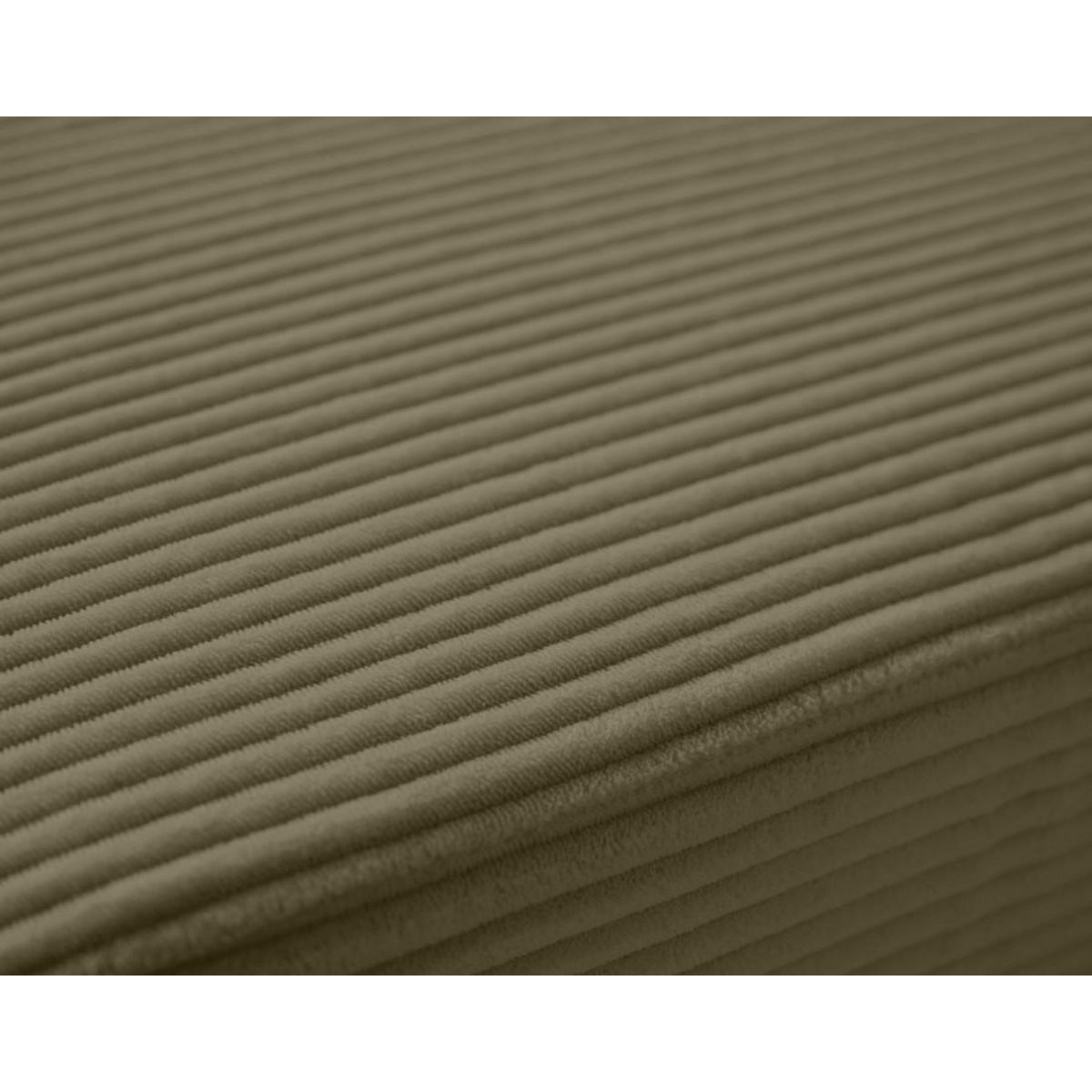 LISA DESIGN Vermont - canapé panoramique d'angle gauche - 7 places - en velours côtelé