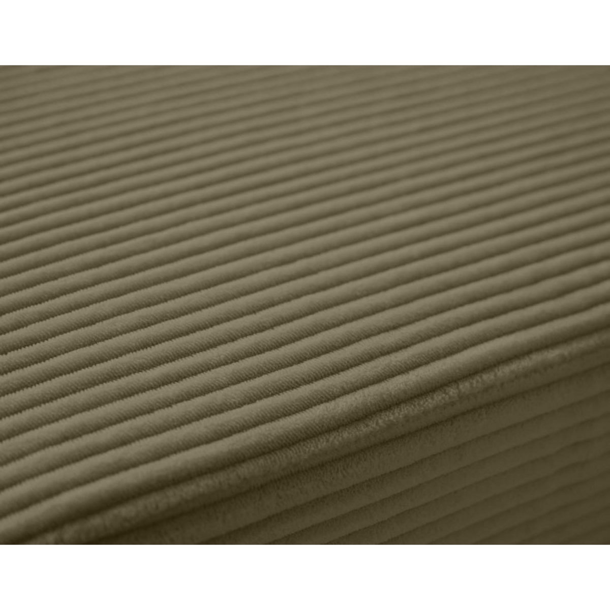 LISA DESIGN Vermont - canapé panoramique d'angle gauche - 7 places - en velours côtelé