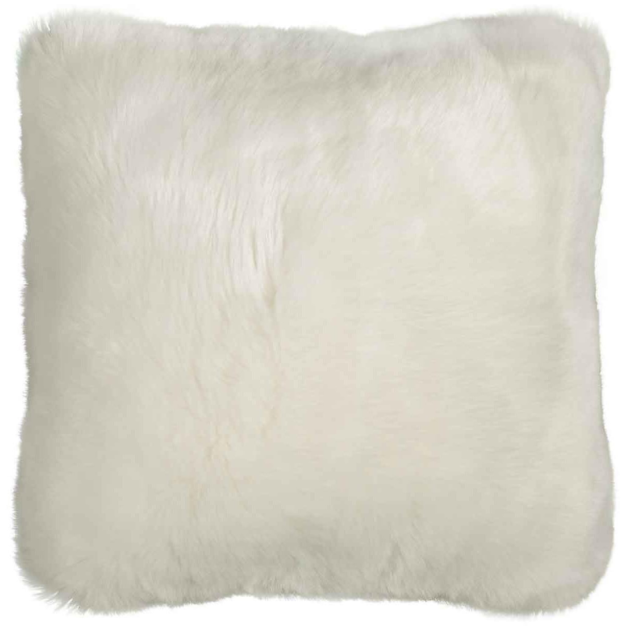 Voir la diapositive 1 : Paris Prix Coussin Imitation Fourrure  Sabah  40x40cm Ivoire