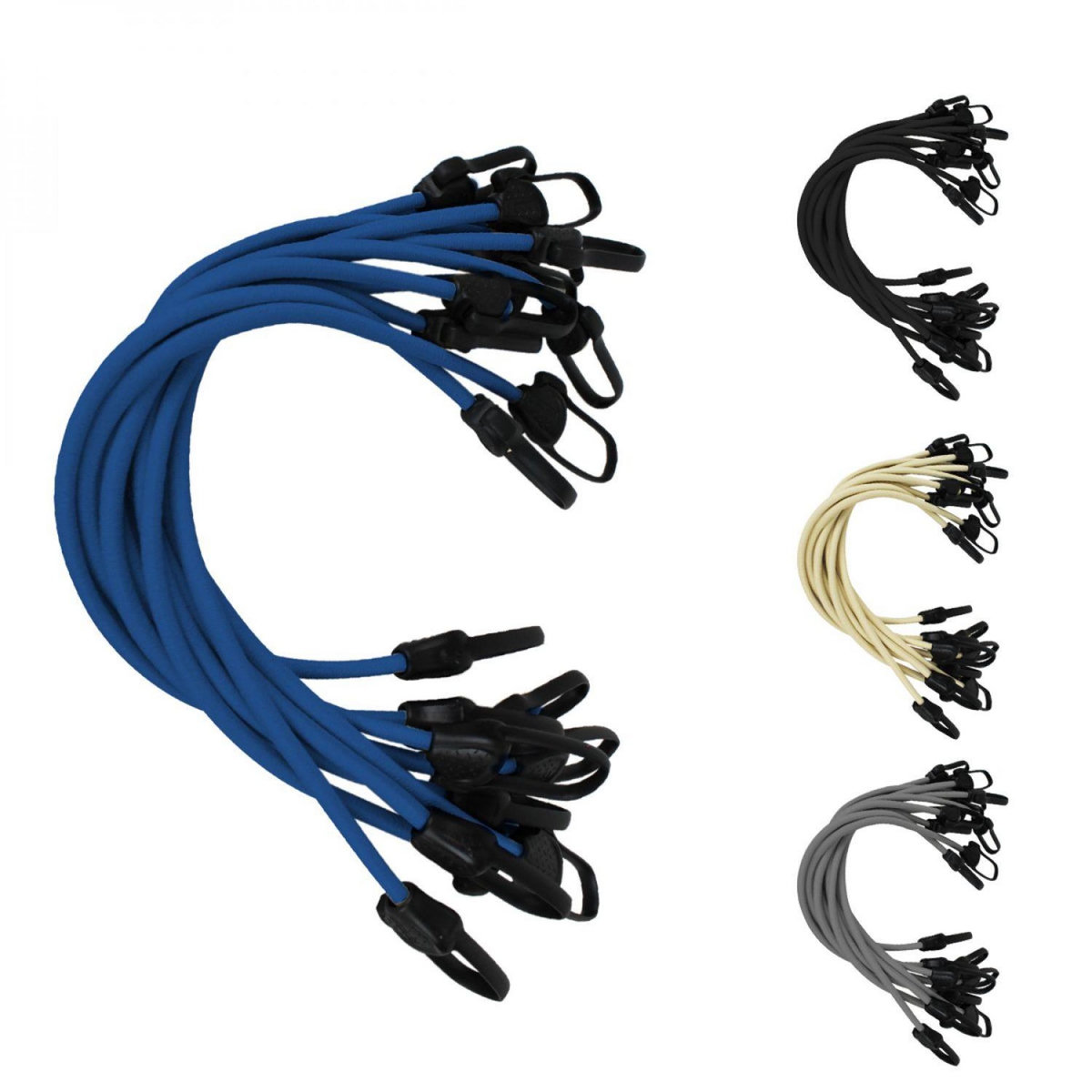 LINXOR Lot de 10 tendeurs sandows sécurisés et normés