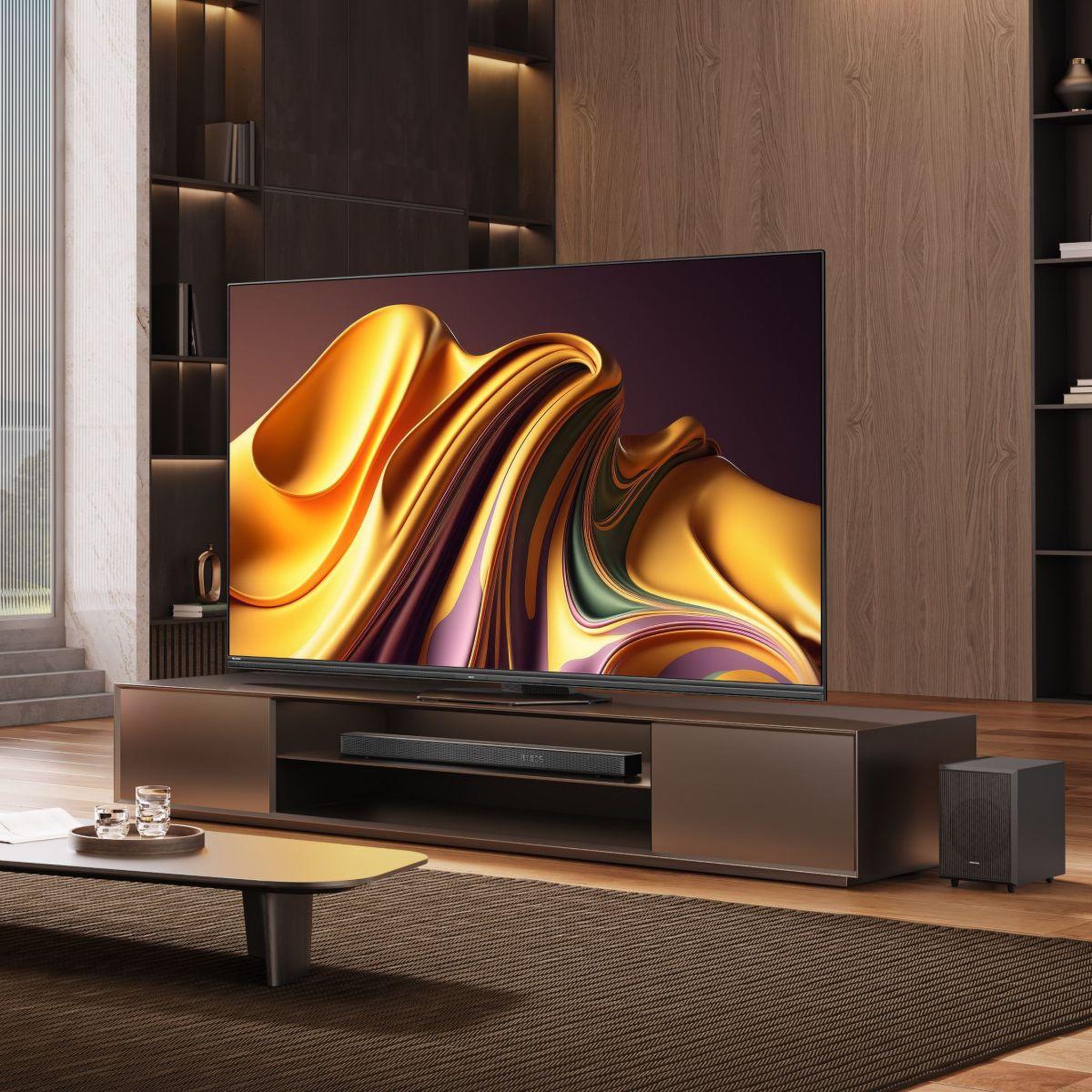 Voir la diapositive 2 : Hisense TV Mini Led 65U8NQ (164cm)