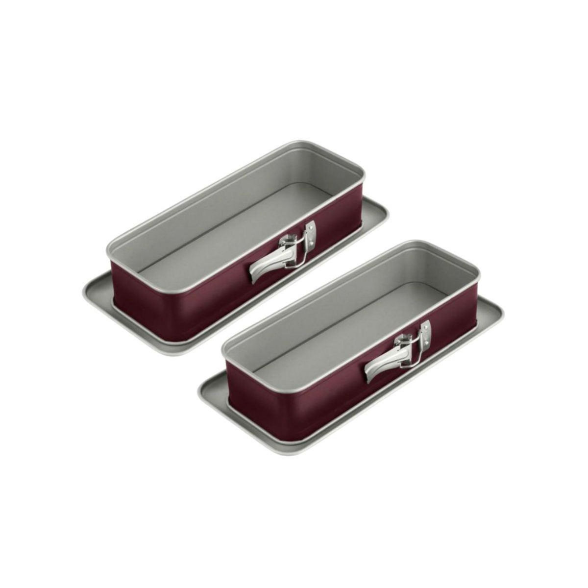 DR.OETKER Lot de 2 moules à cakes à charnière 30 cm Dr. Oetker Back-Liebe Bicolor