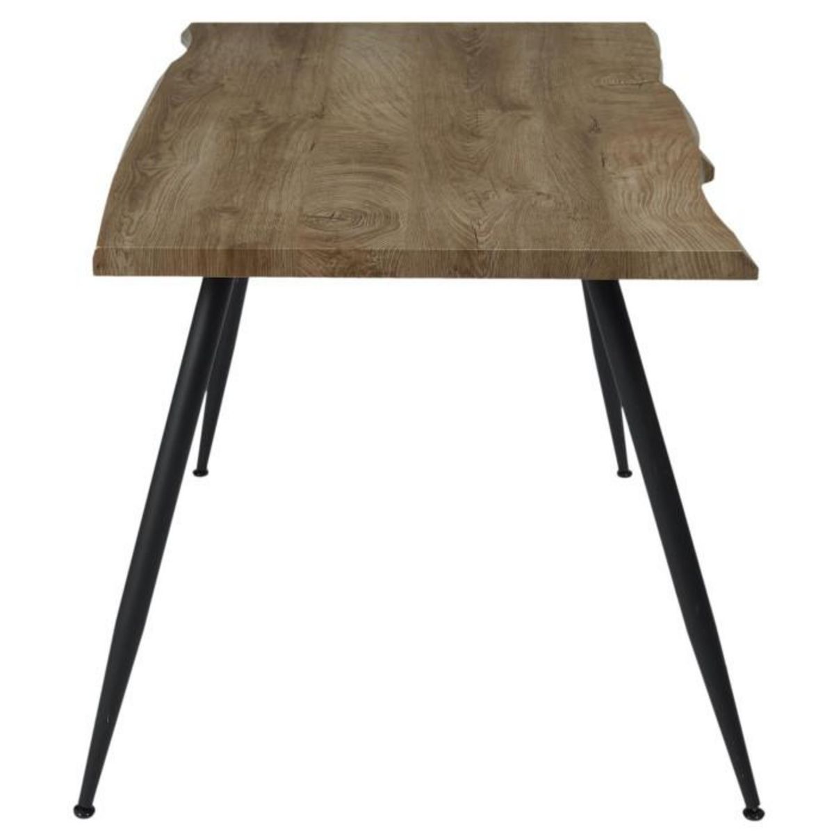 Paris Prix Table de Repas  Forest II  110cm Naturel & Noir