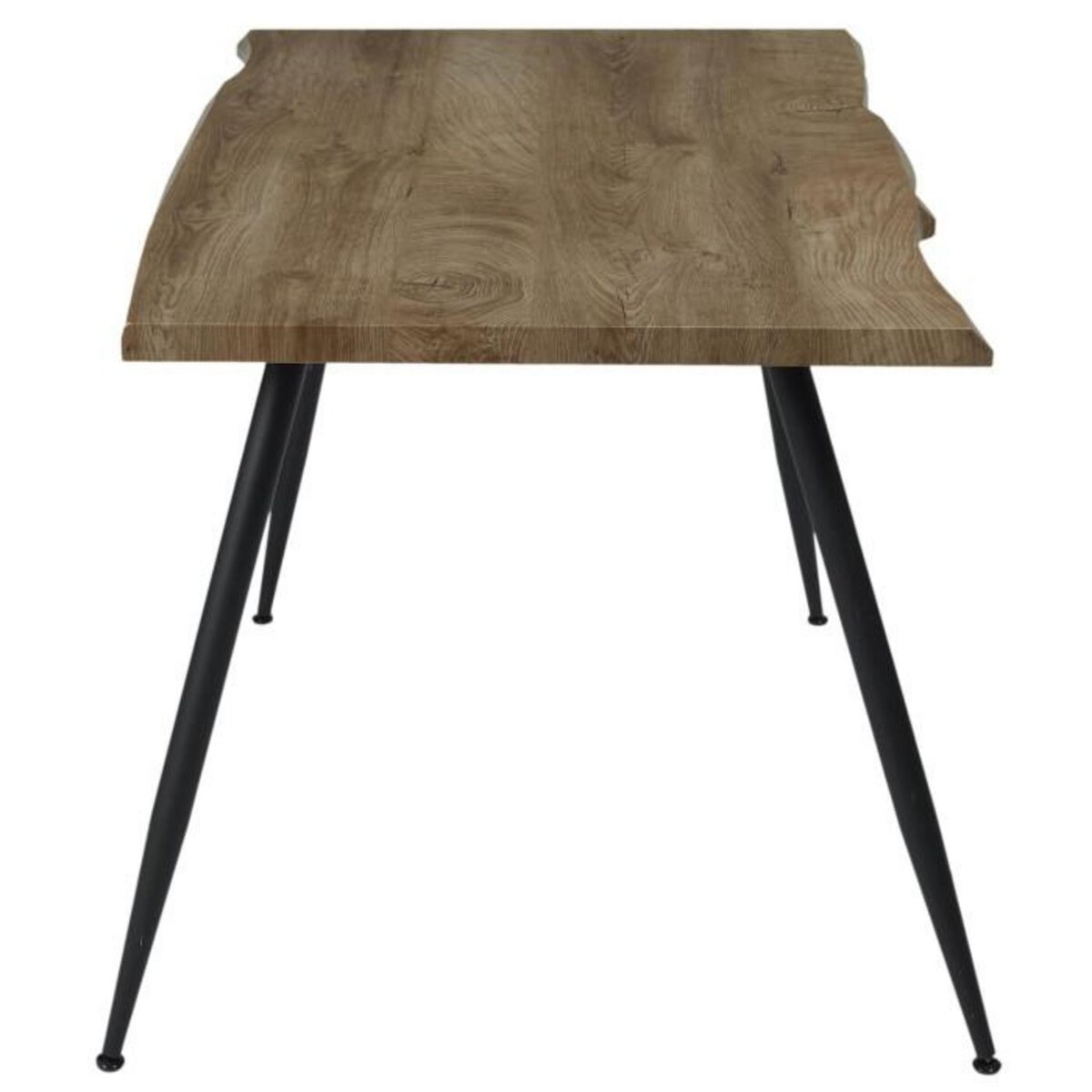 Paris Prix Table de Repas  Forest II  110cm Naturel & Noir