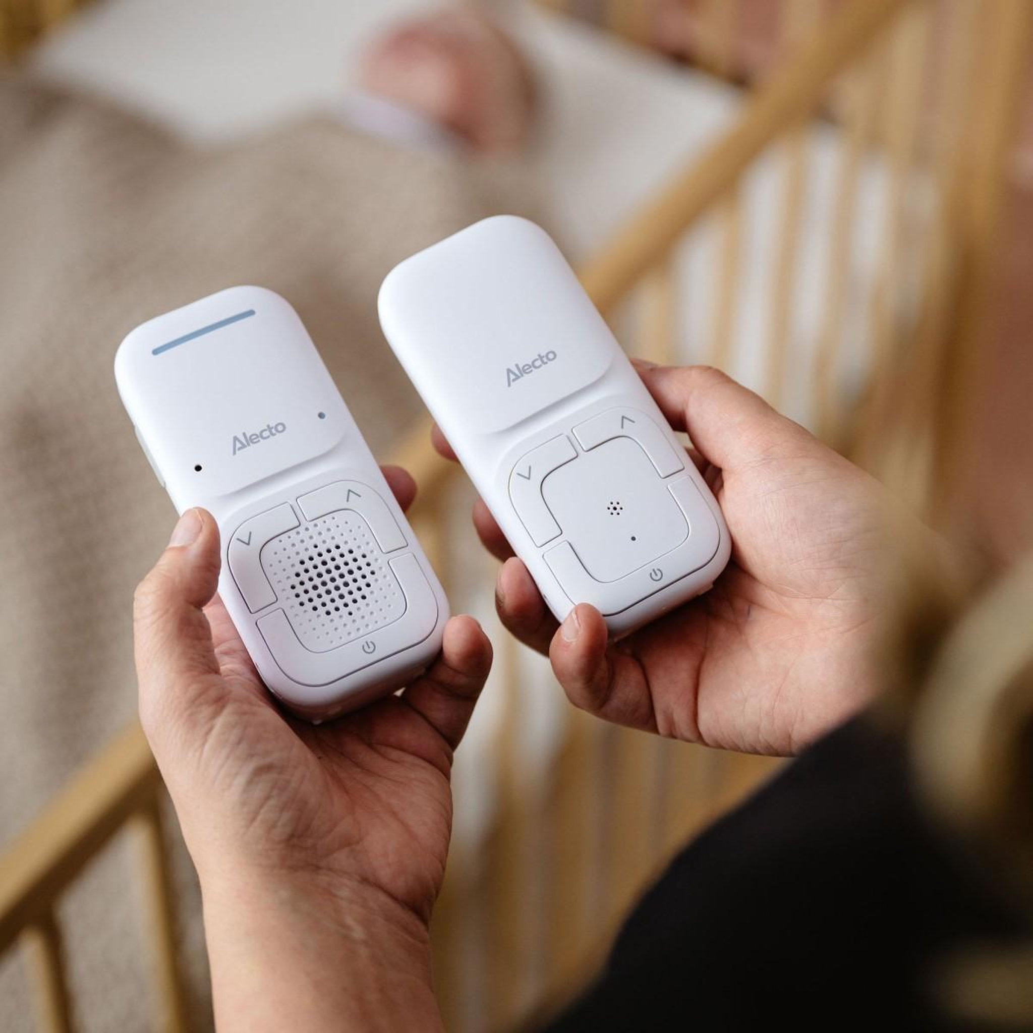 Voir la diapositive 3 : ALECTO Babyphone Audio DECT VOX 50m Intérieur 300m Extérieur bidirectionnel Caméra de surveillance Bébé Alecto