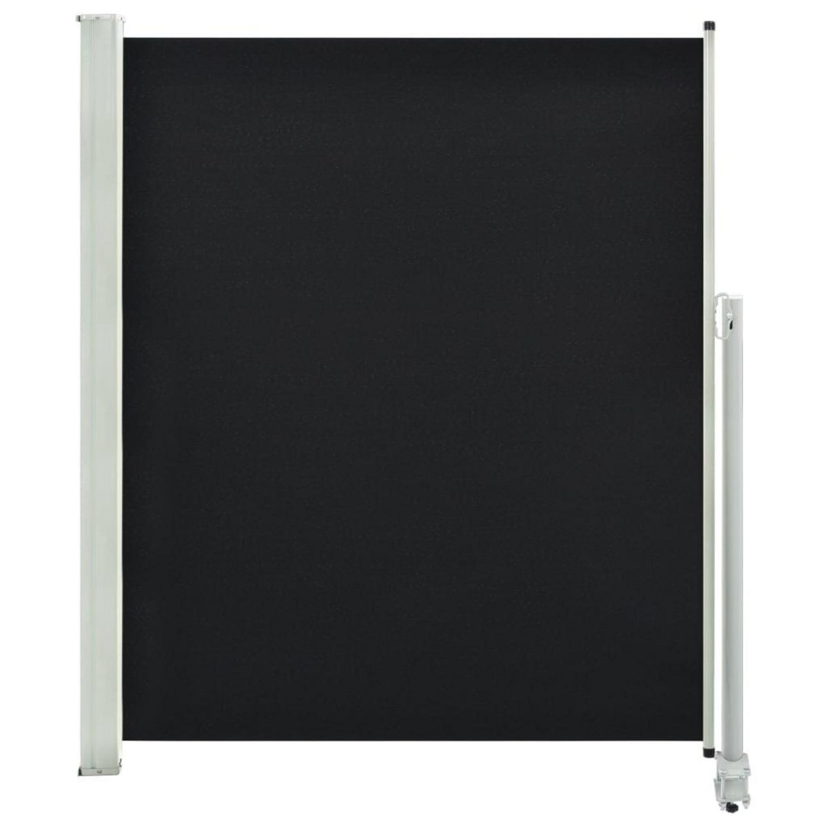 VIDAXL Auvent lateral retractable de patio 160 x 300 cm Noir