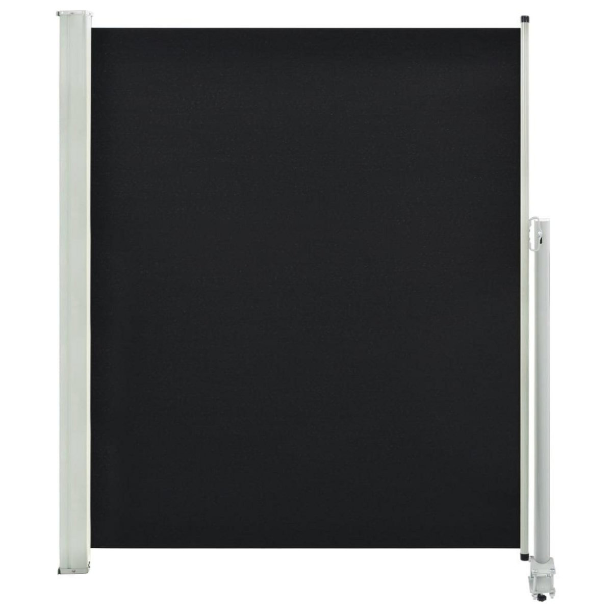 VIDAXL Auvent lateral retractable de patio 160 x 300 cm Noir