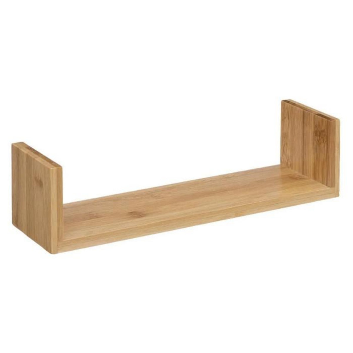 FIVE Lot de 3 Étagères Murales  Fixy  42cm Bambou