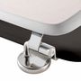 Voir la diapositive 4 : Douceur d'Intérieur Abattant WC charnières métal COCOTY