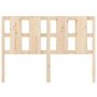 Voir la diapositive 4 : VIDAXL Tete de lit 140,5x4x100 cm Bois massif de pin