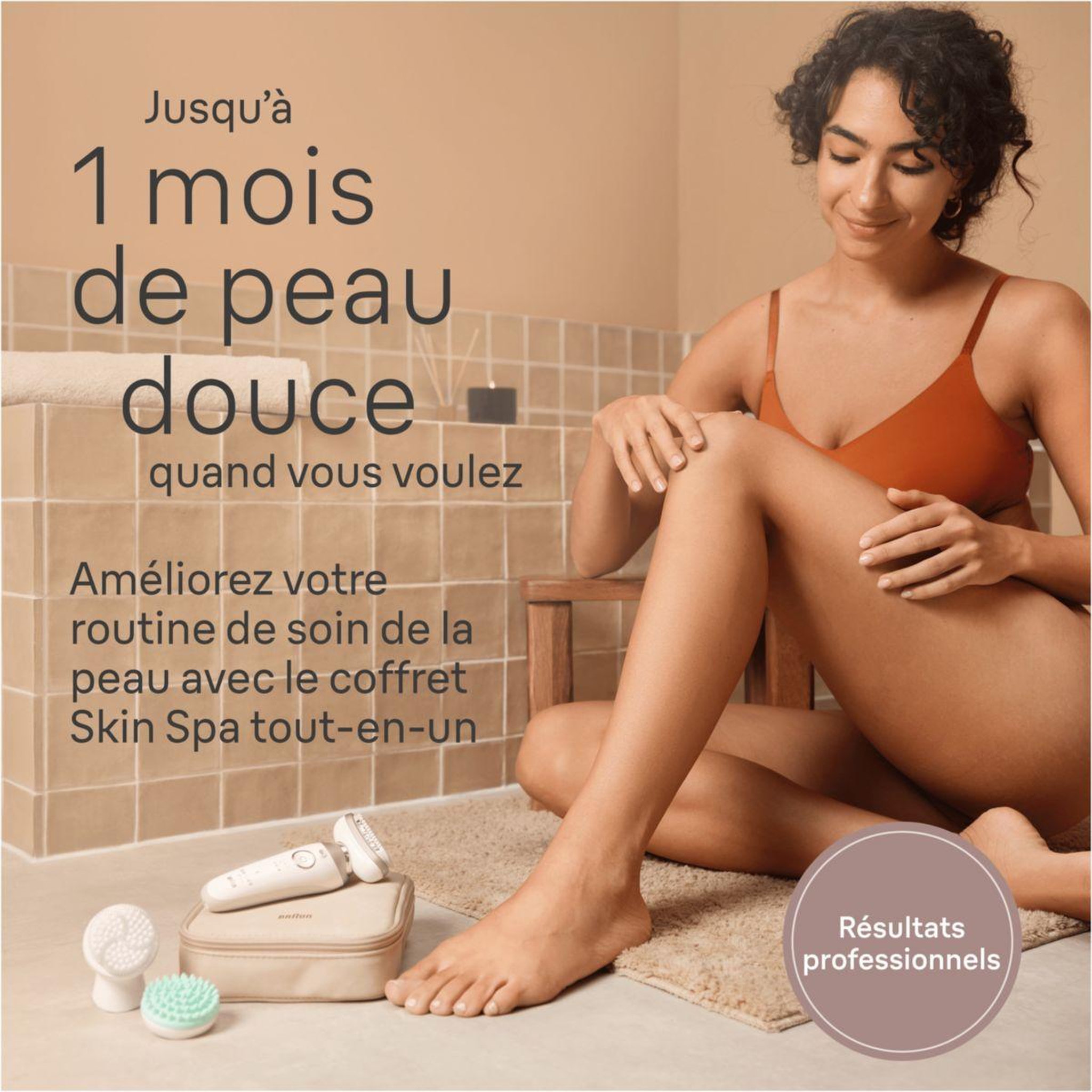 Voir la diapositive 2 : BRAUN Epilateur électrique Silk-epil 9-481 3D