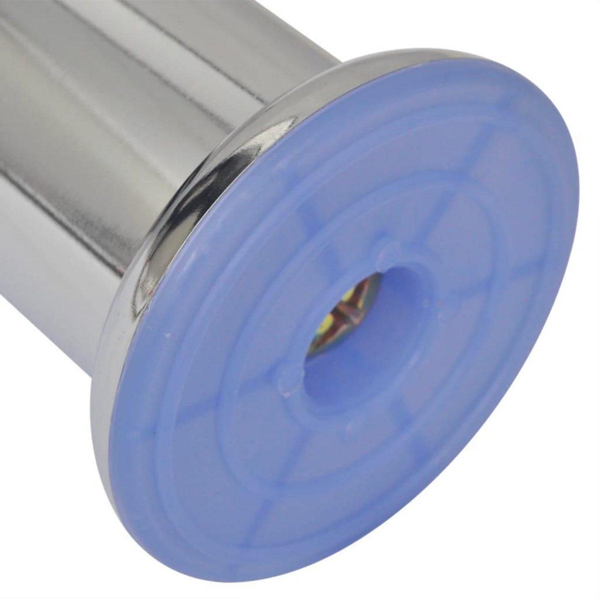 VIDAXL Pieds ronds de canape 8 pcs Chrome 60 mm