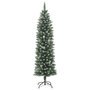 Voir la diapositive 2 : VIDAXL Sapin de Noël artificiel mince avec support 120 cm PVC