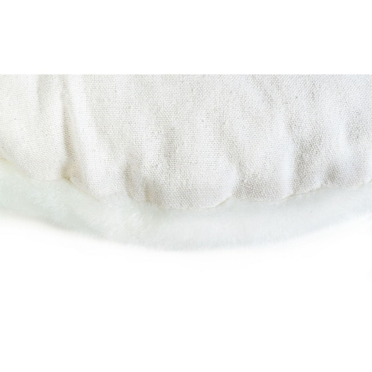 IDOMYA ESSENTIALS Panier en osier pour chat avec coussins