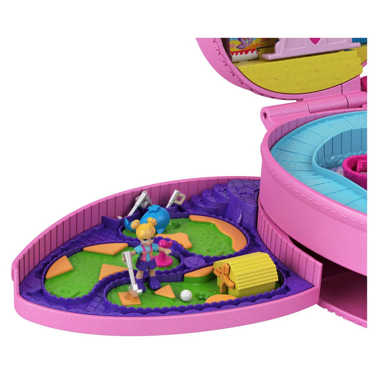 POLLY POCKET Mini poupée Polly Pocket - Fête foraine transportable