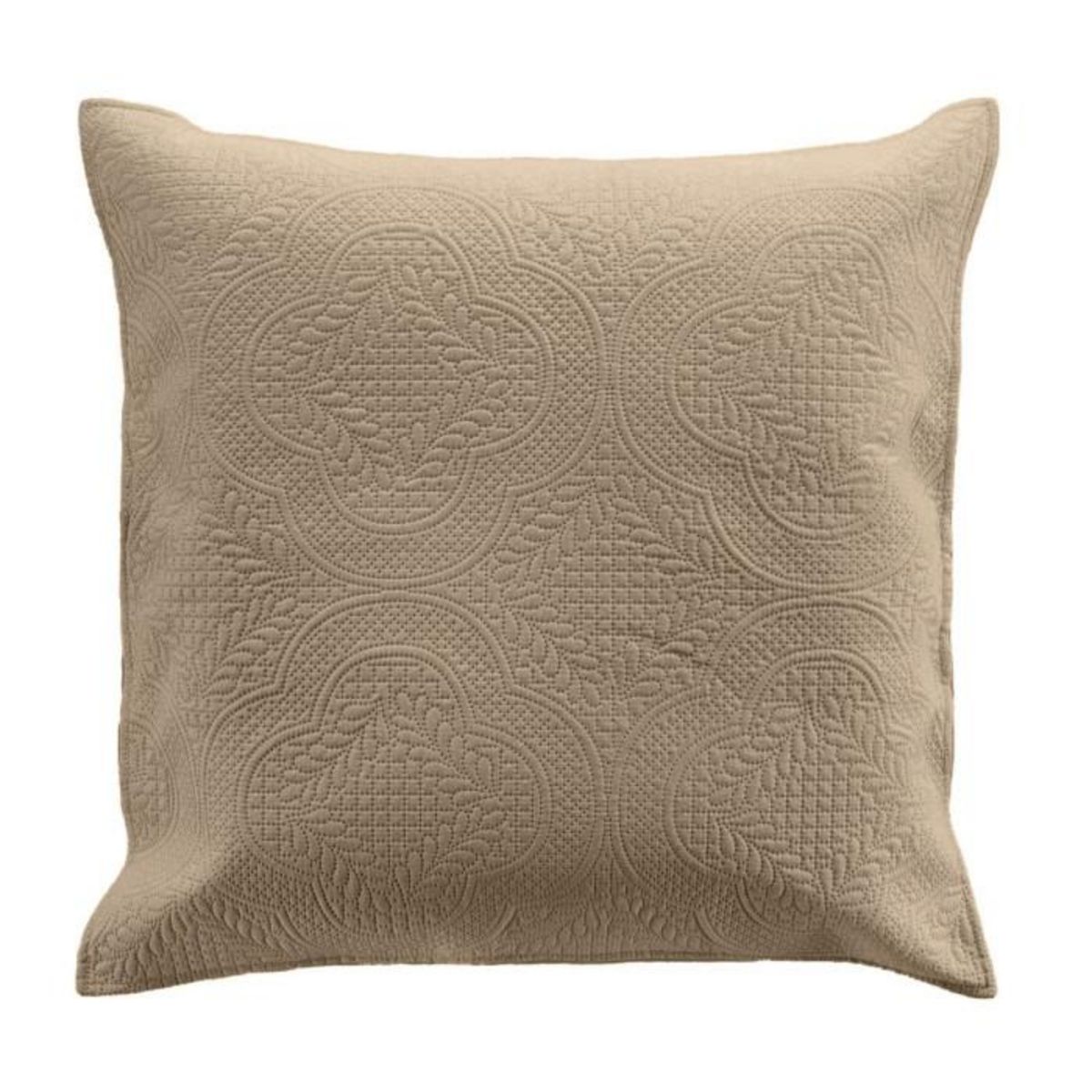 Paris Prix Couvre-Lit & 2 Housses de Coussin  Romane  220x240cm Beige Lin