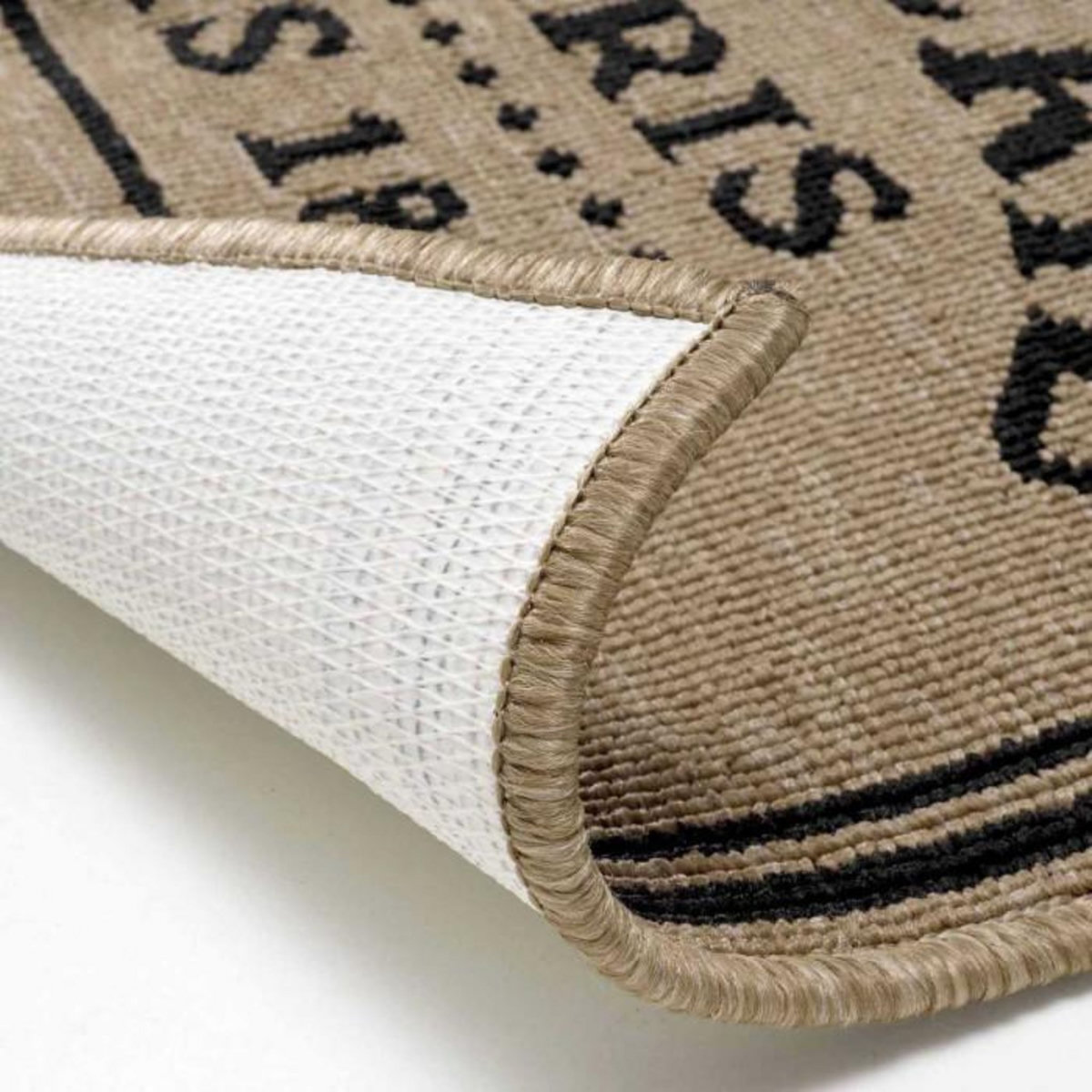 Paris Prix Tapis de Cuisine  Troquet  50x80cm Marron