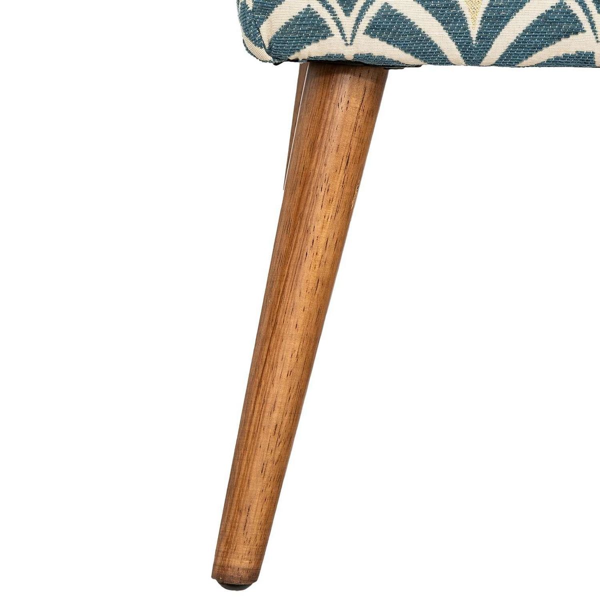 ATMOSPHERA Tabouret d'appoint en tissu jacquard CHIARA