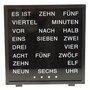  United Entertainment Horloge a mots allemands a LED 16,5x17 cm