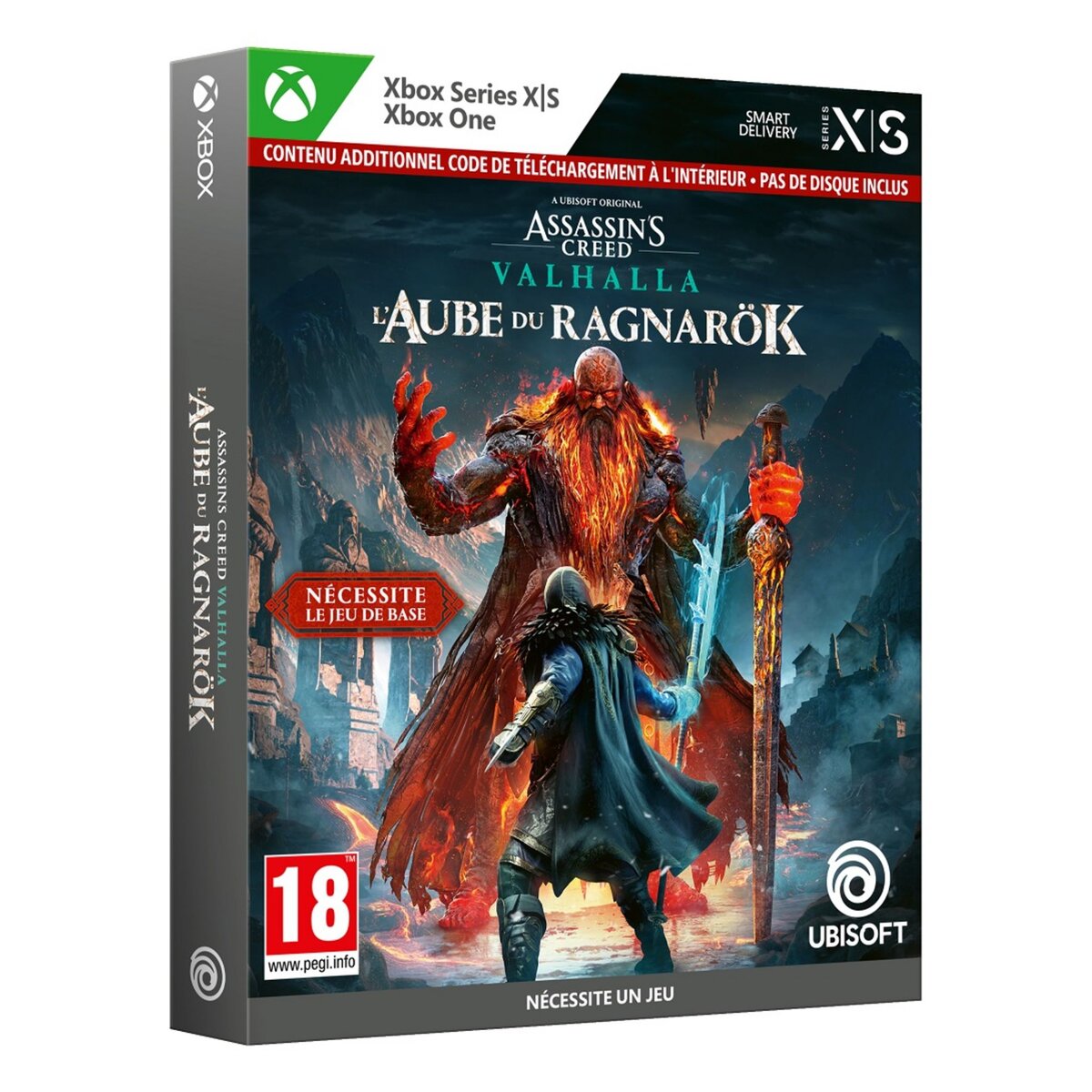 Assassin's Creed Valhalla - Extension L'Aube du Ragnarok Xbox séries X (Code de téléchargement)