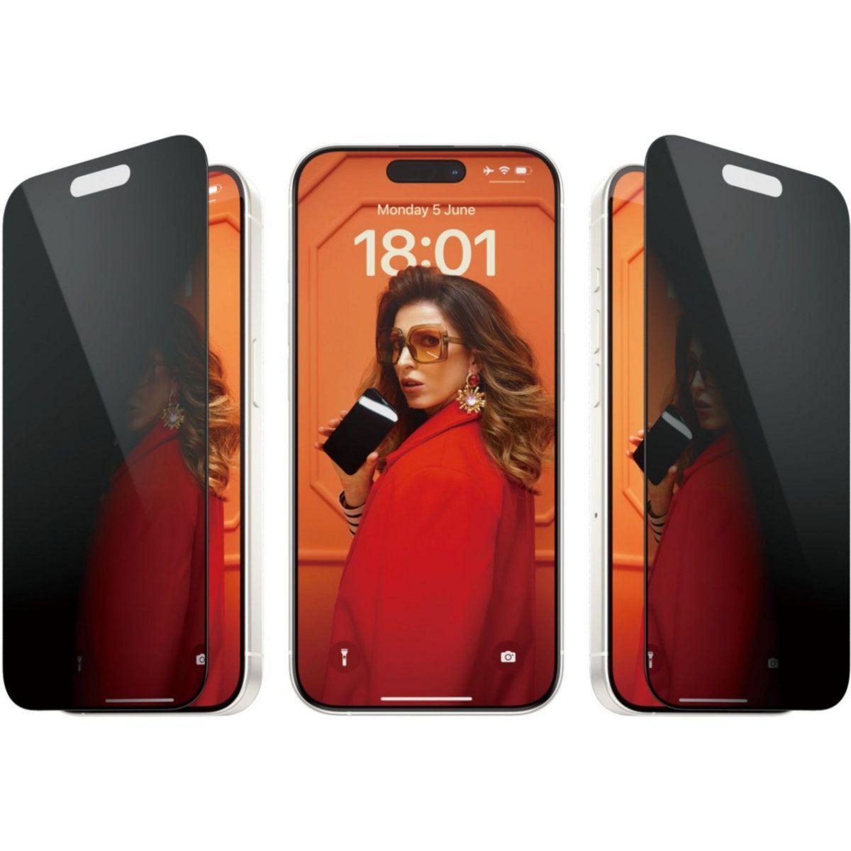 PANZERGLASS Protège écran iPhone 15 Pro avec applicateur UWF