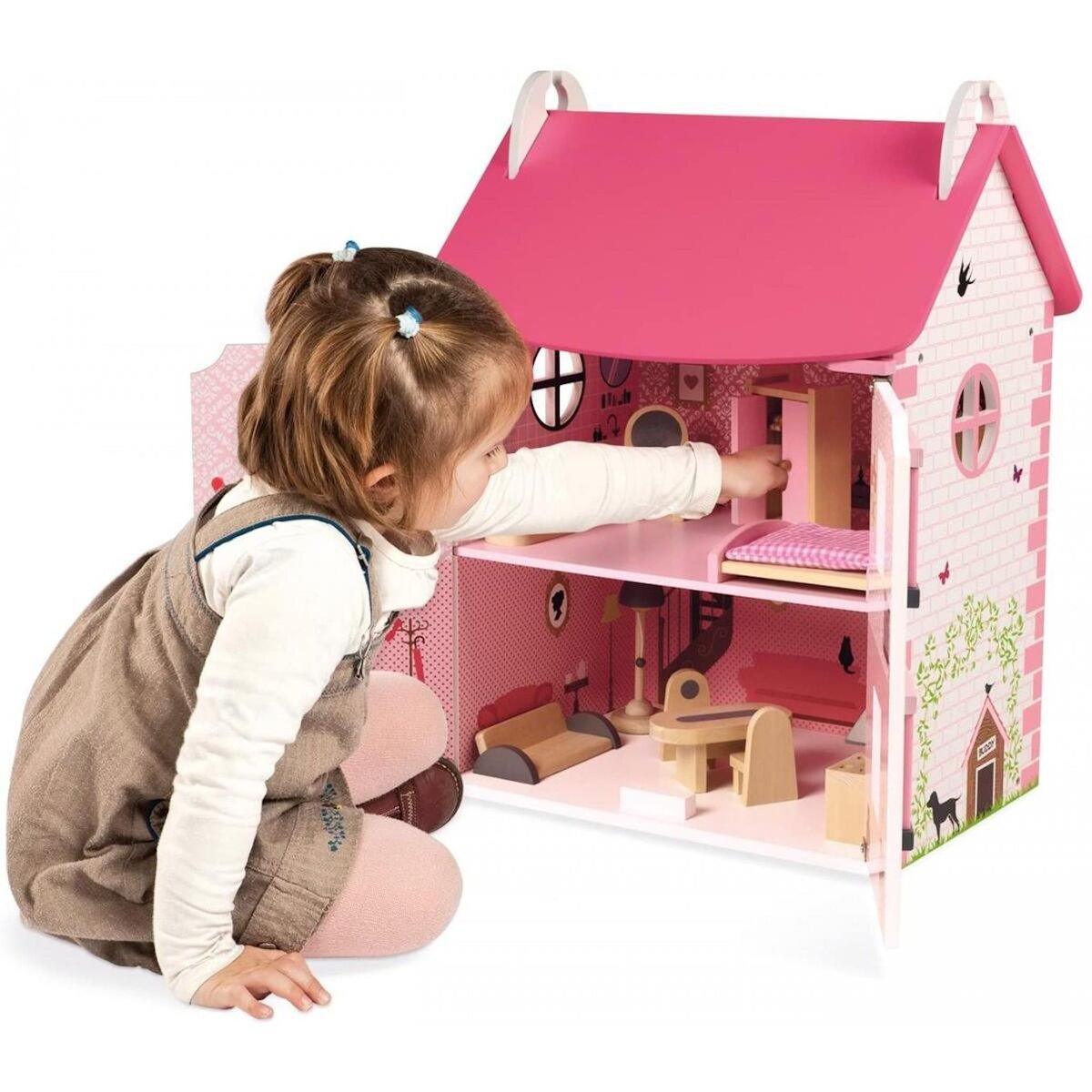 Juratoys-Janod Maison de poupees Mademoiselle