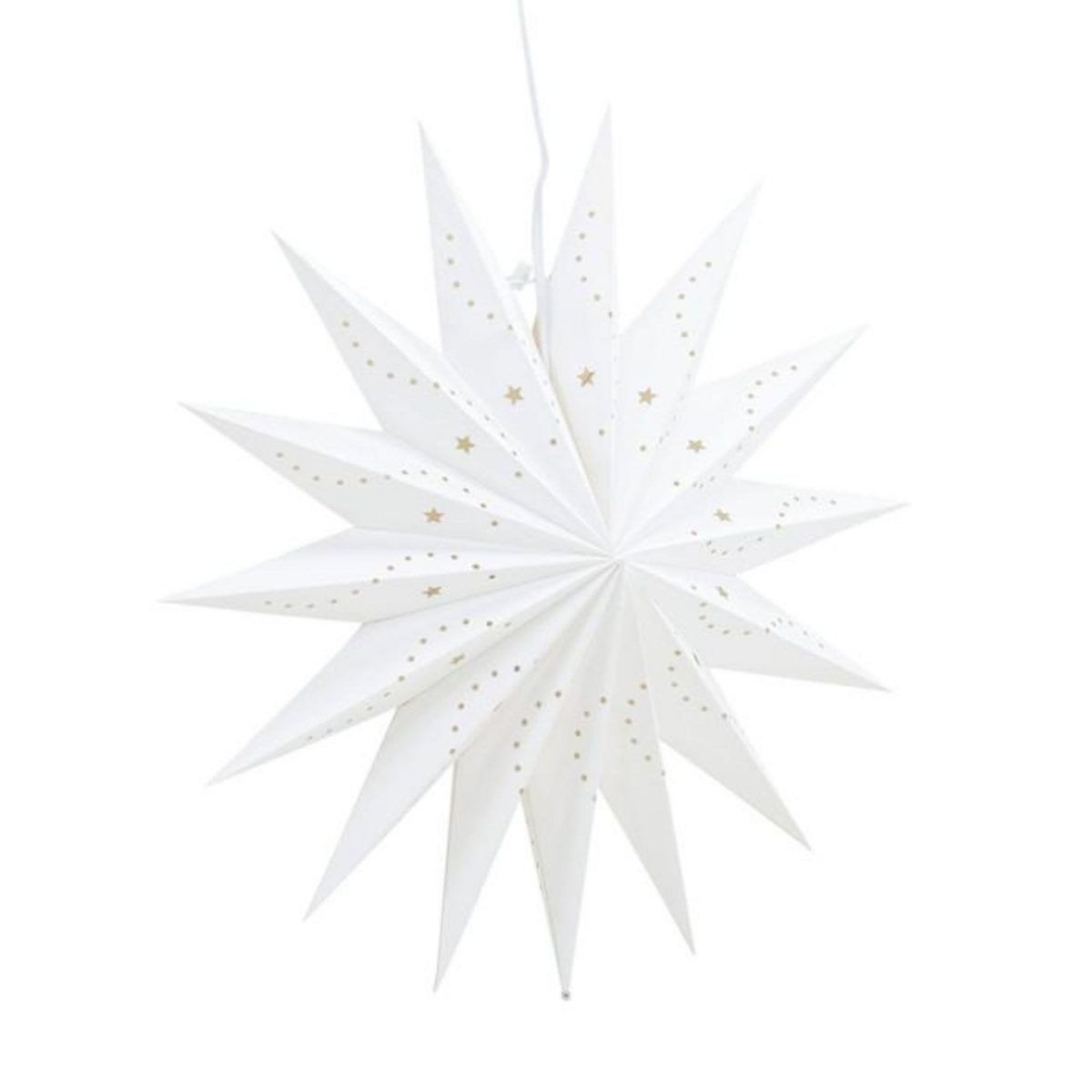 Paris Prix Lampe Suspension Déco  Lindvallen  51cm Blanc