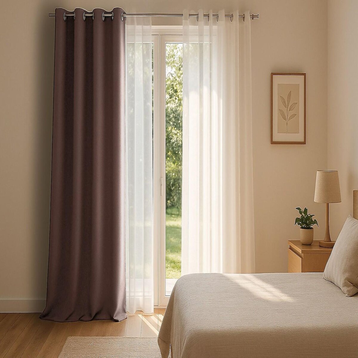 Les Ateliers du Linge Rideau 100%polyester 225g isolant