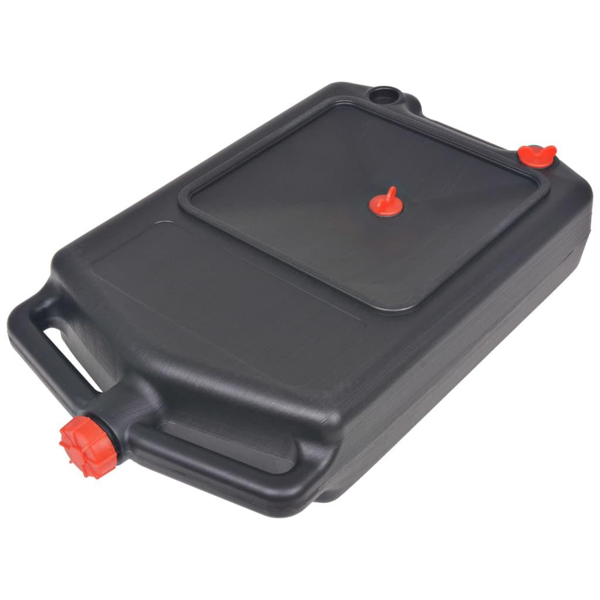 Voir la diapositive 1 : VIDAXL Recipient portable a huile usee 10 l