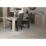 Voir la diapositive 1 : Ensemble table de séjour L170/230cm + enfilade 3 portes CANNES