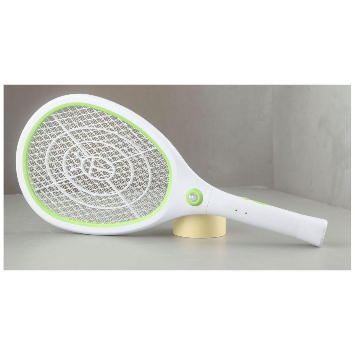 ZEROMOUSTIQUE Raquette à insectes électrique de 1800V rechargeable