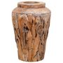Voir la diapositive 4 : VIDAXL Vase de decoration 40 x 60 cm Bois de teck solide