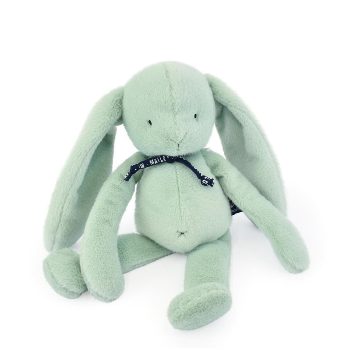 MAILOU Doudou Lapin Meloe Vert sauge - 37 cm MA0035