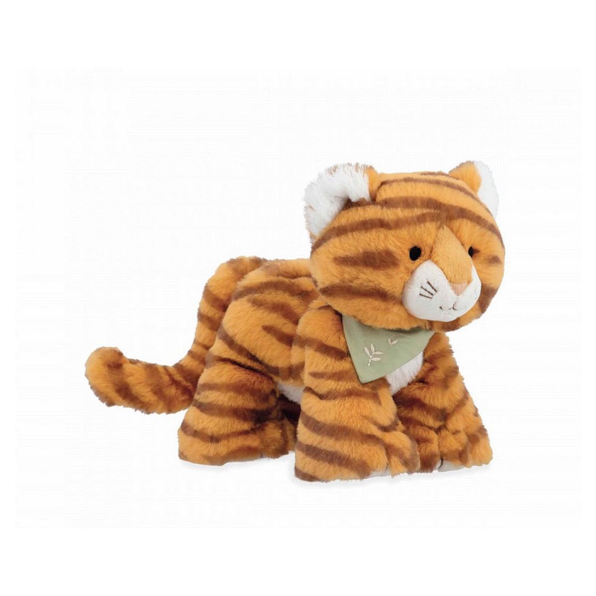Voir la diapositive 3 : Kaloo Peluche Tigre Papaye - 17 cm