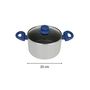 Voir la diapositive 3 : TASTY Faitout avec dosage d'huile et couvercle 20 cm Tasty Casserole