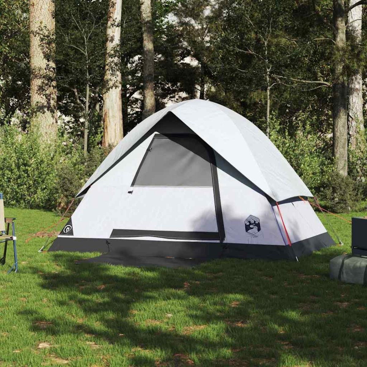 VIDAXL Tente de camping a dome 2 personnes tissu occultant impermeable