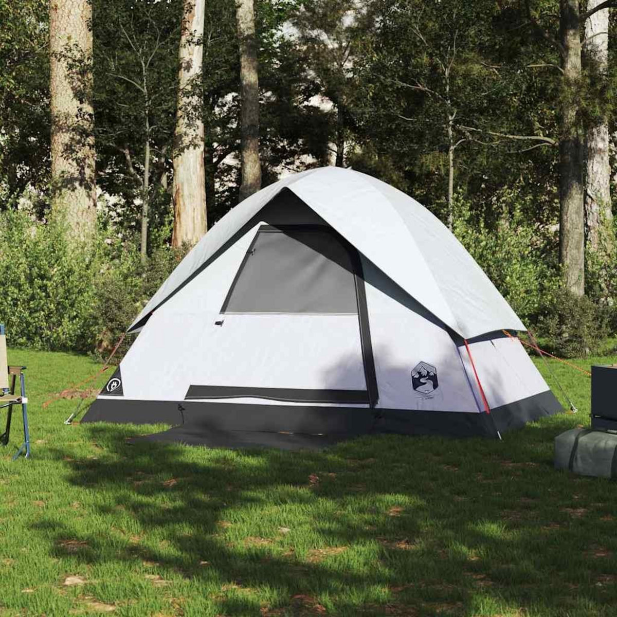 VIDAXL Tente de camping a dome 2 personnes tissu occultant impermeable