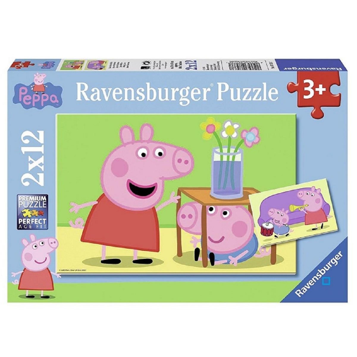 RAVENSBURGER Puzzle 2 x 12 pièces