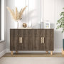Voir la diapositive 2 : Habitat et Jardin Buffet en bois  Roger  - 120 x 30 x 74 cm - Marron