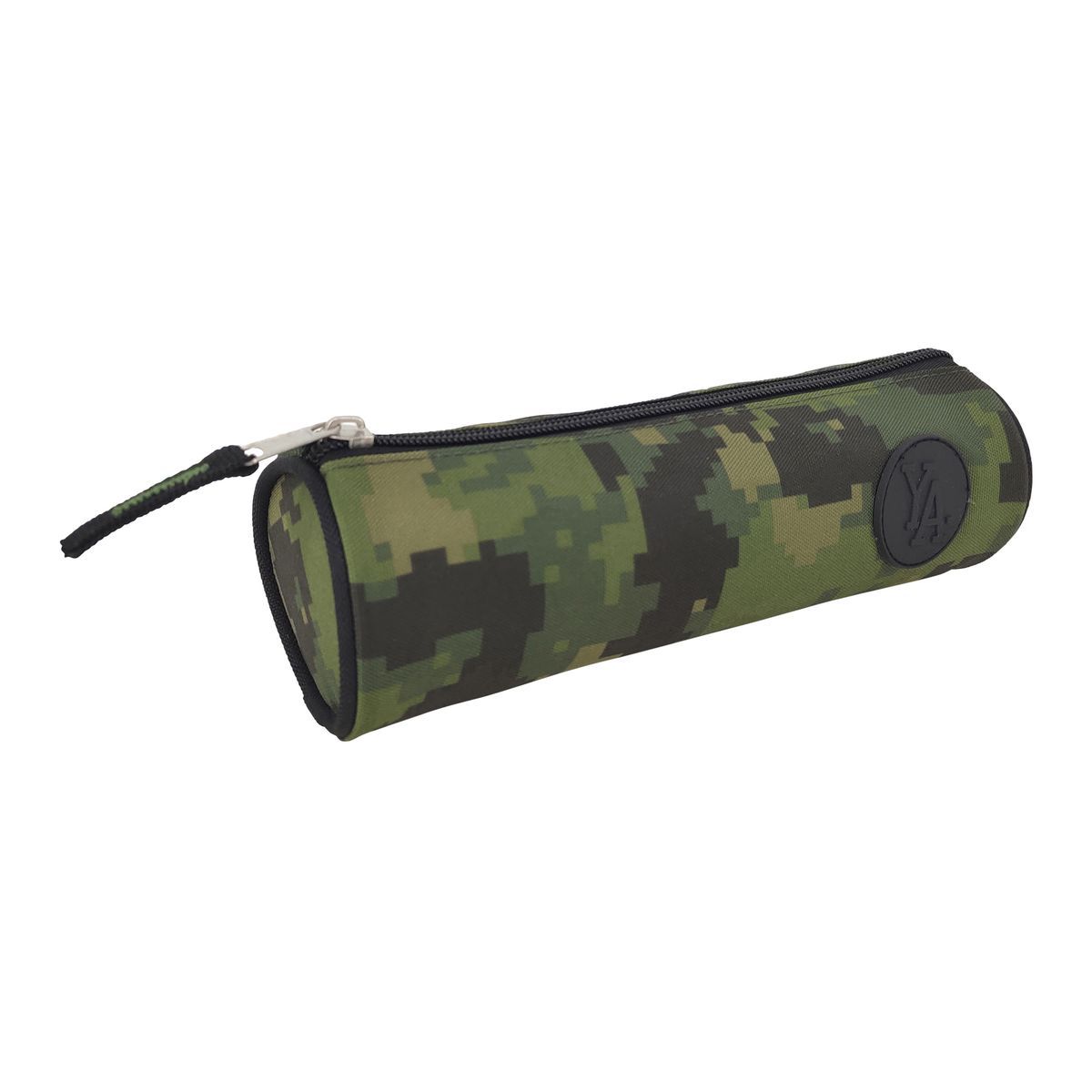 YOUNG'S ATTITUDE Trousse scolaire ronde polyester imprimé camouflage kaki