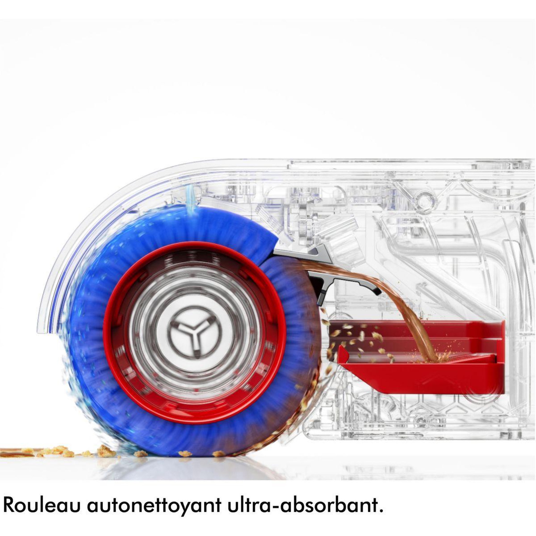 Voir la diapositive 5 : Dyson Nettoyeur de sol clean+wash hygiène
