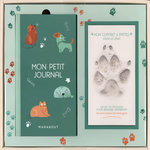 MON COFFRET 4 PATTES. CHIEN ET CHAT. AVEC 1 CADRE, 1 KIT DE MOULAGE ET 1 ALBUM A REMPLIR, Marabout